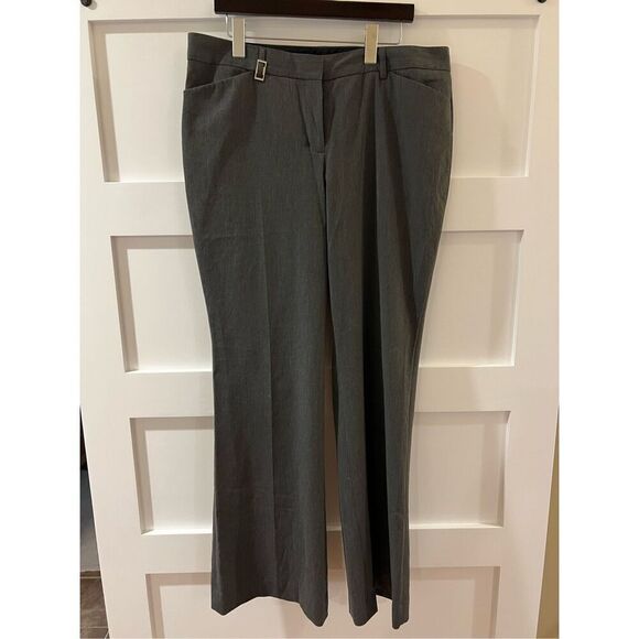 Express editor black straight leg pants size 14 tall - Picture 2 of 14